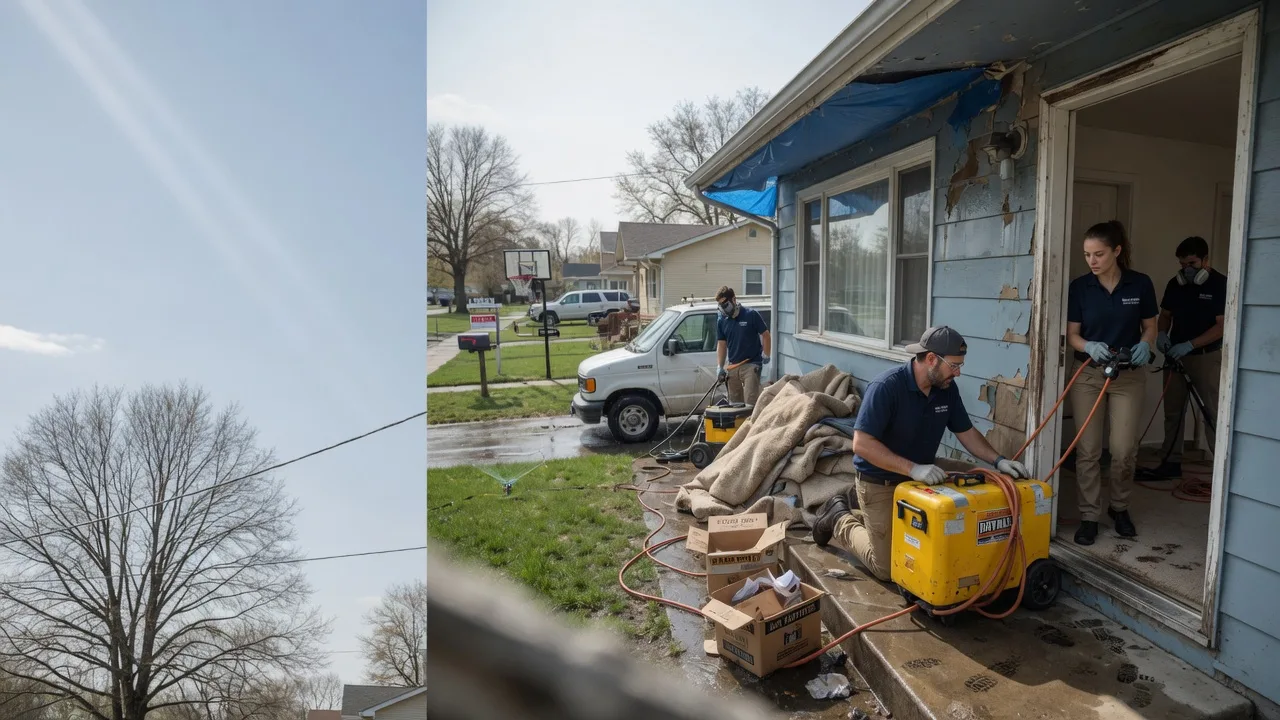 Basement Flood Cleanup in Lockport, IL near me